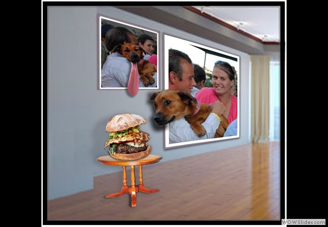 Photoshop Burger Dog